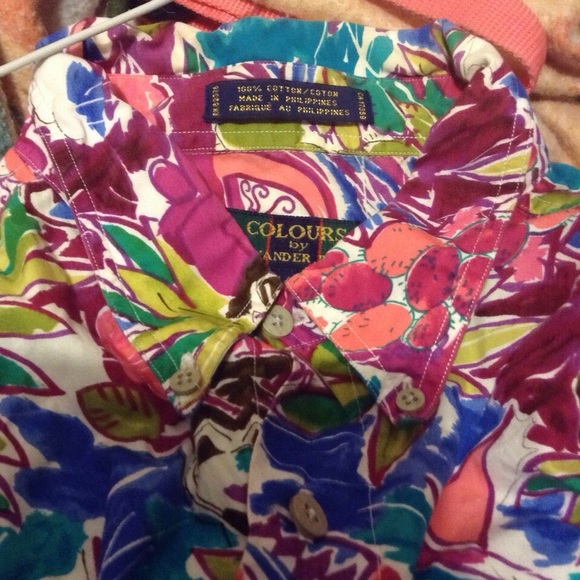 Colours by Alexander Julian Button down shirt - Picture 2 of 3